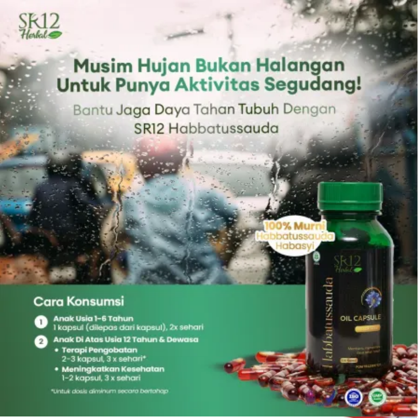 Habbatussauda Oil Capsule SR12