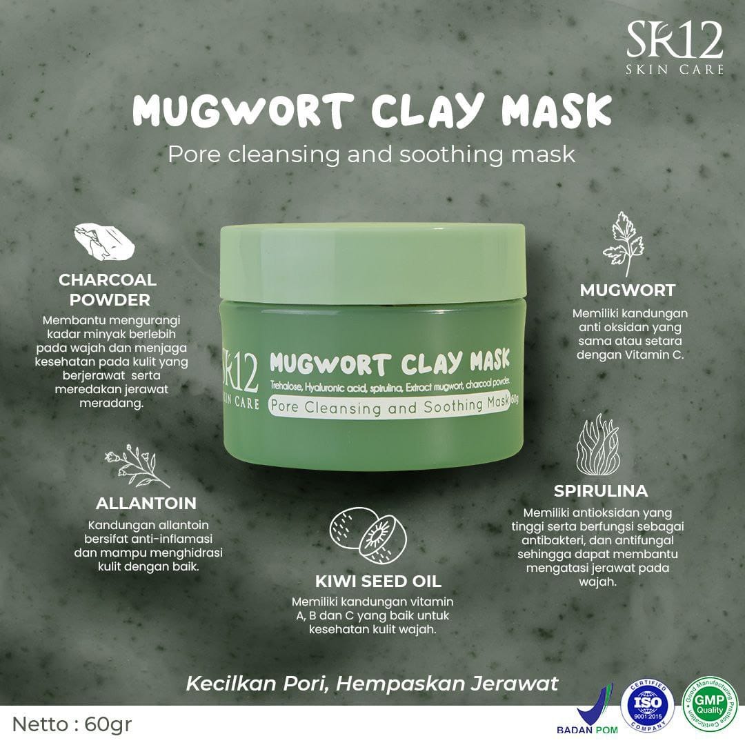 Mugwort Clay Mask