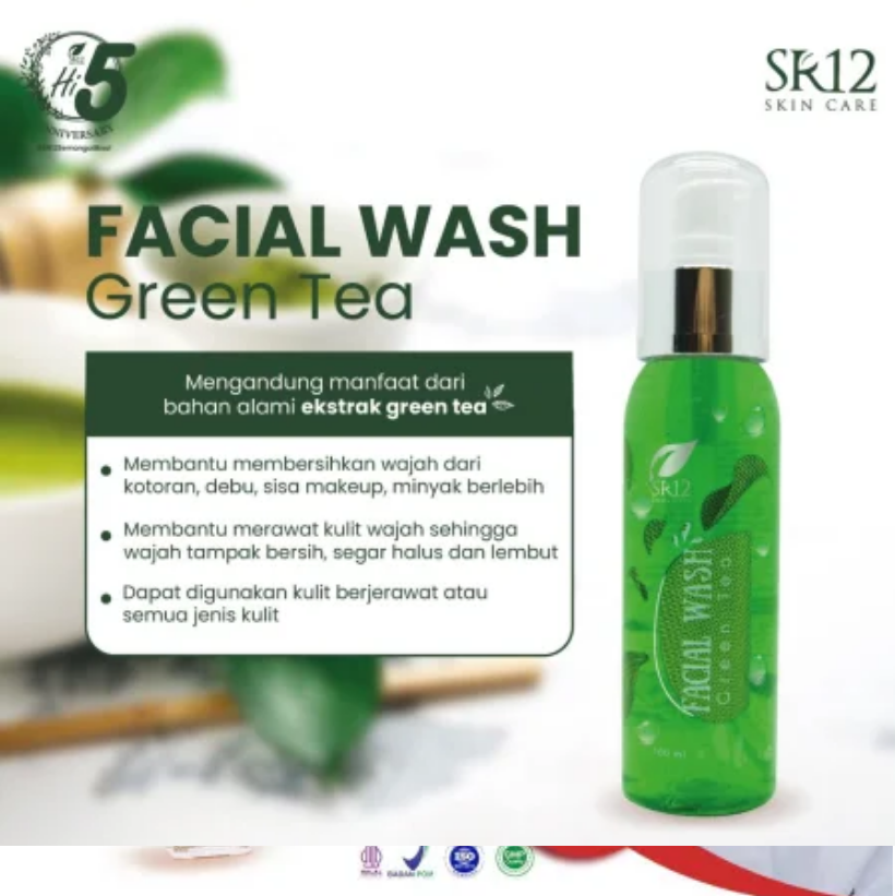 Facial Wash Greentea SR12
